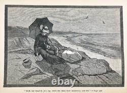 1896 LITTLE WOMEN Victorian CHRISTMAS Civil War ALCOTT Antique 200 ILLUSTRATIONS