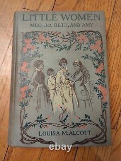 1896 Little Women by Alcott Classic Civil War Slavery Illustrated