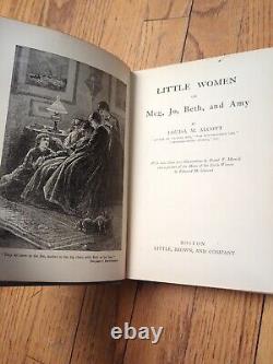 1896 Little Women by Alcott Classic Civil War Slavery Illustrated