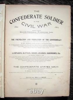 1897 Confederate Soldier CIVIL War Csa Southern South Army History Slavery Rebel