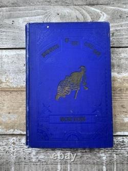 1898 Antique Civil War Book Awhile with the Blue Borton