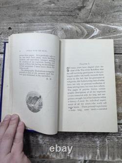 1898 Antique Civil War Book Awhile with the Blue Borton