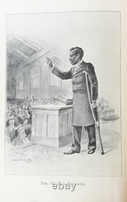 1898 Whether WHITE OR BLACK A MAN americana AFRICAN SLAVERY Civil War US HISTORY