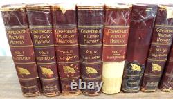 1899 Confederate Military History 12 Volume Set Maps Photo Illustrated CIVIL War