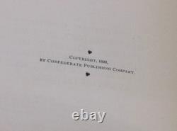 1899 Confederate Military History 12 Volume Set Maps Photo Illustrated CIVIL War