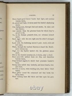 1899 JORDAN. Echoes from the Cannon. Confederate Civil War Poetry