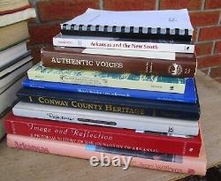 18 Arkansas History Books Pulaski Conway Okay University Ozarks CIVIL War ++++++