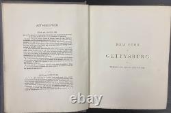 1900 Battlefield Gettysburg Monuments Commission Civil War 1st Edition NO MAPS