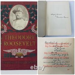 1901 Antique Book 1st Ed Theodore Roosevelt Patriot & Statesman 1901 Civil War