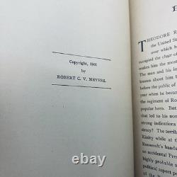 1901 Antique Book 1st Ed Theodore Roosevelt Patriot & Statesman 1901 Civil War