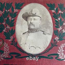 1901 Antique Book 1st Ed Theodore Roosevelt Patriot & Statesman 1901 Civil War