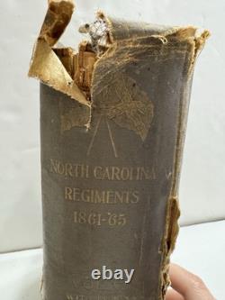 1901 Clark HISTORIES OF THE SEVERAL REGIMENTS, NORTH CAROLINA #5 Rare Civil War