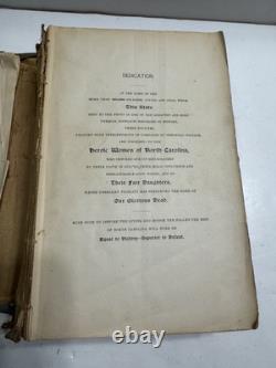 1901 Clark HISTORIES OF THE SEVERAL REGIMENTS, NORTH CAROLINA #5 Rare Civil War