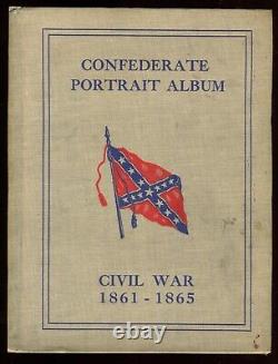 1904 American Chicle Kis-Me Confederate Portrait Album Complete Civil War 141