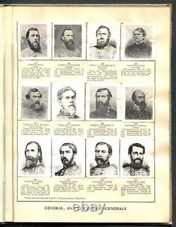 1904 American Chicle Kis-Me Confederate Portrait Album Complete Civil War 141