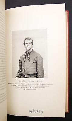 1904 antique HISTORY OF BATTERY A 1st Regiment Rhode Island Artillery Civil War