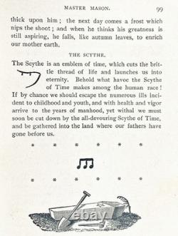 1905 Occult ANTIQUE FREEMASONRY Civil War KNIGHTS TEMPLAR Free Mason FRATERNITY
