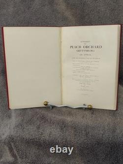 1910 1st Ed. The Peach Orchard Gettysburg An Appeal with Supplement
