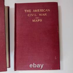 1910 The American Civil War & Maps by John Formby Vintage History Hardcover