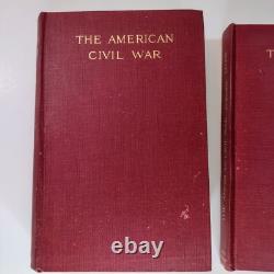 1910 The American Civil War & Maps by John Formby Vintage History Hardcover
