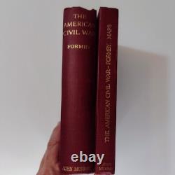 1910 The American Civil War & Maps by John Formby Vintage History Hardcover