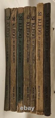 1910s Si Klegg John McElroy Complete Books 1-7 Civil War Illustrated