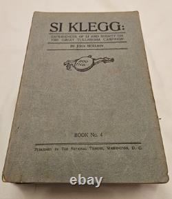 1910s Si Klegg John McElroy Complete Books 1-7 Civil War Illustrated