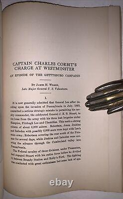 1913, 1st, CAPTAIN CHARLES CORBIT'S CHARGE AT WESTMINSTER, AMERICAN CIVIL WAR