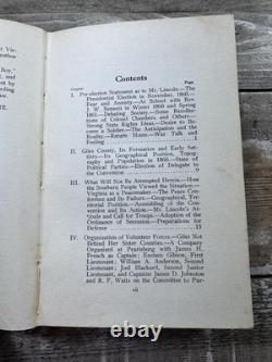 1914 Civil War Book The Story of a Confederate Boy in the Civil War RARE