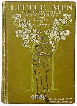 1917 edition LITTLE WOMEN SET 1st & pt 2 LOUISA MAY ALCOTT a Civil War VICTORIAN
