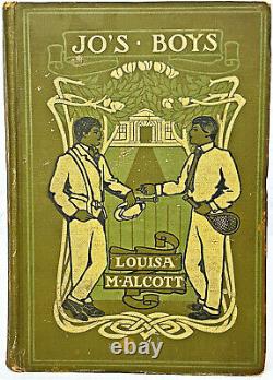 1917 edition LITTLE WOMEN SET 1st & pt 2 LOUISA MAY ALCOTT a Civil War VICTORIAN