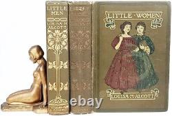 1921 book LITTLE WOMEN SET Men Civil War RIGHTS EVOLUTION Work LOUISA MAY ALCOTT