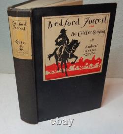 1931 First Putnam Issue Bedford Forrest & His Criiter Company Civil War History