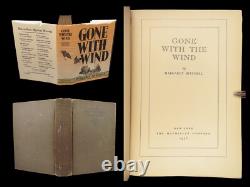 1936 Gone with the Wind Margaret Mitchell Civil War & Slavery 1st June ed