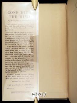 1936 Gone with the Wind Margaret Mitchell Civil War & Slavery 1st June ed