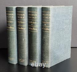 1939 Abraham Lincoln The War Years Carl Sandburg 4 Vol Civil War History