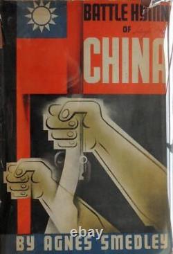 1943 Battle Hymn of CHINA Chinese Civil War PHOTOS Map BOOK Kuomintang WWII Rare