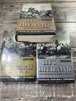 1946 Antique Civil War History Book Lee's Lieutenants A Study in Command
