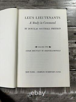 1946 Antique Civil War History Book Lee's Lieutenants A Study in Command