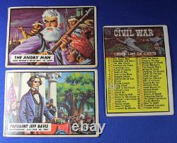 1962 Topps Civil War News -COMPLETE Set Overall Condition Good/VG++