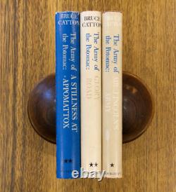 1962 US CIVIL WAR Bruce Catton,'The Army of the Potomac', Vols. 1-3. Vg HBDJ 1962 US CIVIL WAR Bruce Catton,'The Army of the Potomac', Vols. 1-3. Vg HBDJ