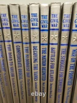 1984 Time Life Civil War Complete Set (28) Hardcover Volumes With Master Index