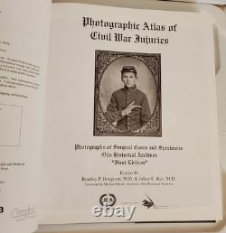 1996 Photographic Atlas of Civil War Injuries Bengtson Kuz 1st Edition