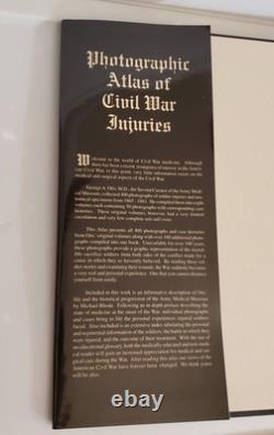 1996 Photographic Atlas of Civil War Injuries Bengtson Kuz 1st Edition