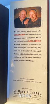 2008 1st Ed. Signed 2x Gene Hackman Escape from Addersonville Novel Civil War