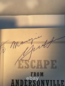 2008 1st Ed. Signed 2x Gene Hackman Escape from Addersonville Novel Civil War