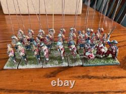 28mm English Civil War Infantry 24 Figures. (ci3)
