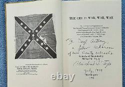 34th REGIMENT NORTH CAROLINA CIVIL WAR HISTORY & LETTERS SIGNED CSA