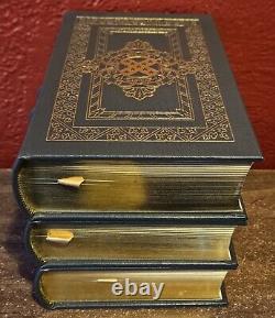 3 Vol Easton Press LEE'S LIEUTENANTS A Study in Command Douglas Southall Freeman