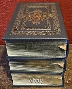 3 Vol Easton Press LEE'S LIEUTENANTS A Study in Command Douglas Southall Freeman